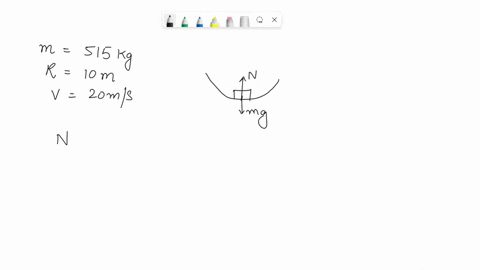a-515-kg-roller-coaster-is-at-the-bottom-of-loop-with-radius-of-10m-it-the-speed-at-the-bottom-of-the-loop-is-20ms-what-is-the-force-of-the-track-pushing-up-ont-the-vehicle-at-this-point-90232