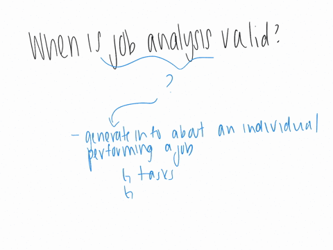 when-is-job-analysis-valid
