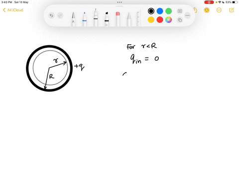 a-volume-that-is-like-a-thick-shell-has-200c-of-electrical-charge-uniformly-distributed-in-it-2