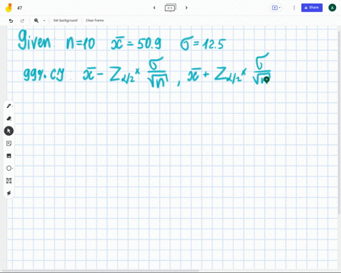 a-sample-of-size-n-10-is-drawn-from-an-approximately-normal-population-whose-standard-deviation-is-125-the-sample-mean-is-x-509-construct-a-99-confidence-interval-for-86493