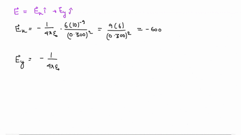 three-point-charges-are-arranged-as-shown-in-figure-p1913_-500-nc-0300-m-0100-m-300-nc-figure-p1913-a-find-the-vector-electric-field-that-the-q-600-nc-and-300-nc-charges-together-create-at-t-86747