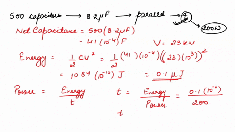 1-five-hundred-820-f-capacitors-are-connected-in-parallel-and-then-charged-to-a-potential-of-230-kv-for-how-long-will-the-stored-energy-light-a-2000-w-bulb-until-no-energy-remains-in-the-cap-13245