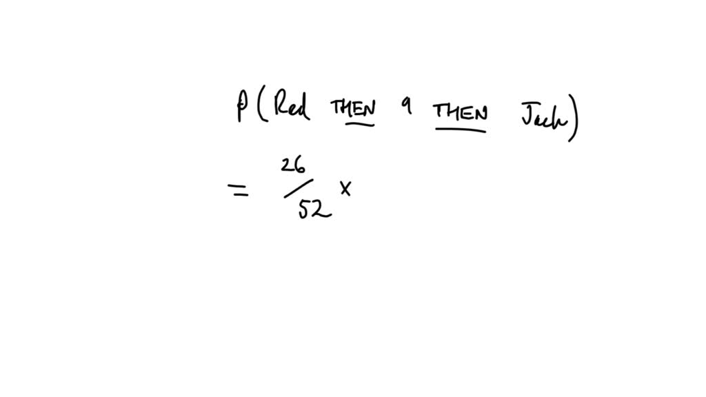 SOLVED You choose 3 cards form the standard deck of cards with
