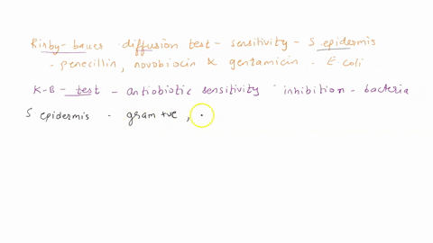 in-this-exercise-the-kirby-bauer-diffusion-test-was-used-to-test-the-sensitivity-of-s-epidermidis-to-penicillin-novobiocin-and-gentamicin-what-results-would-you-predict-if-the-sensitivity-of-27207