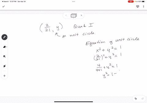 the-terminal-side-of-angle-0-intersects-the-unit-circle-in-the-first-quadrant-at-21y-what-are-the-exact-values-of-sin-0-ad-cos-02-enter-an-exact-answer-provide-your-answer-below-sin-8-cos-9-26748