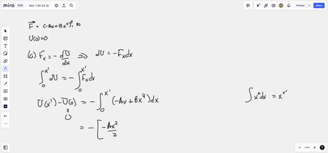 a-single-conservative-force-acting-on-a-particle-varies-as-f-ax-bxi-n-where-a-and-b-are-constants-and-x-is-in-meters-accurately-round-coefficients-to-three-significant-figures-a-calculate-th-32836