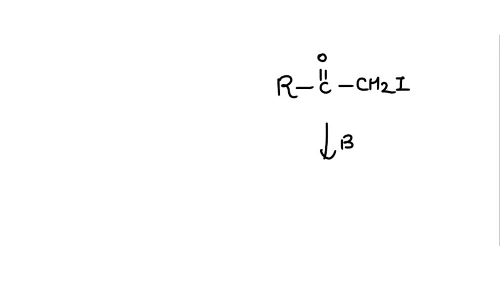SOLVED The iodoform test (NaOH; I2KI) converts a methyl ketone
