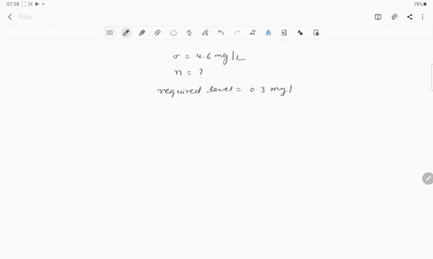 a-long-history-of-testing-water-samples-in-a-certain-lake-has-shown-that-the-level-of-a-certain-pollutant-is-approximately-normally-distributed-with-standard-deviation-46-mgl-what-is-the-minimum-numbe