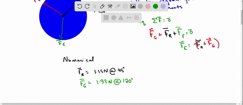 2-figure-4-shows-the-top-view-of-a-force-table-which-will-be-figure-3-vectors-on-the-x-y-plane_-used-to-study-two-dimensional-force-equilibrium-in-this-experiment-the-numbers-denote-an-gles-46012