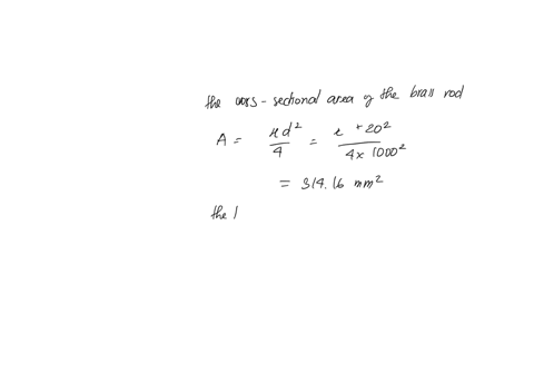 a-brass-rod-15-m-long-and-20mm-diameter-was-found-to-deform-by-19mm-under-tensile-load-of-40kn-calculate-the-modulus-of-elasticity-23468