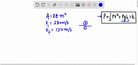 what-is-the-lift-in-newtons-due-to-bernoullis-principle-on-a-wing-of-area-88-m2-if-the-air-passes-over-the-top-and-bottom-surfaces-at-speeds-of-280-ms-and-150-ms-respectively