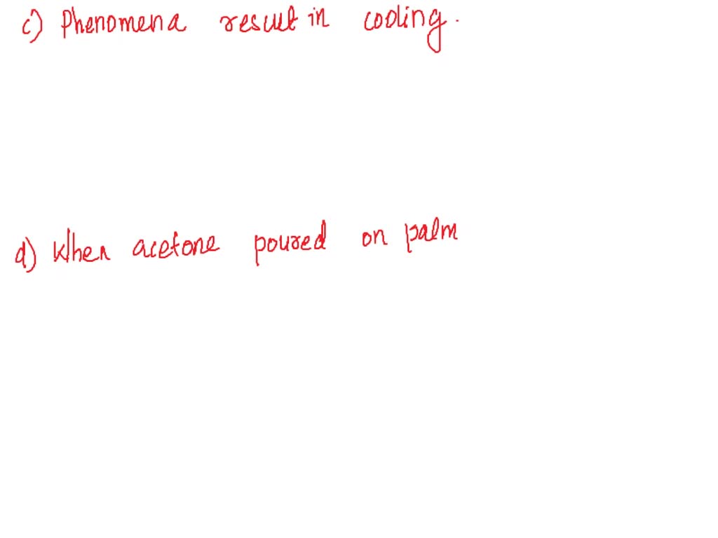SOLVED The phenomenon of change of a liquid into vapors at any