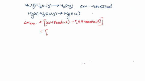 given-h2g12o2g-h2oi-delta-h-286-kjmol-determine-the-standard-enthalpy-change-for-the-reaction-mgs-12o2-mgos-delta-h-84138