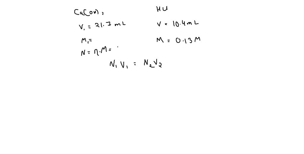 SOLVED An aqueous solution of hydrochloric acid is standardized by titration with a 0.132 M