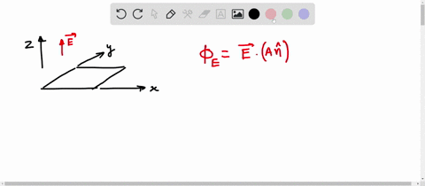 calculate-the-magnitude-of-the-flux-of-a-constant-electric-field-of-500-nc-in-the-z-direction-through-a-rectangle-with-an-area-of-400-m-2-in-the-xy-plane-03233