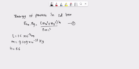 calculate-the-quantum-number-n-for-a-ne-atom-in-a-one-dimensional-box-with-an-energy-e-of-625-x-10-21j-and-a-length-of-100-x-10-8m-43584