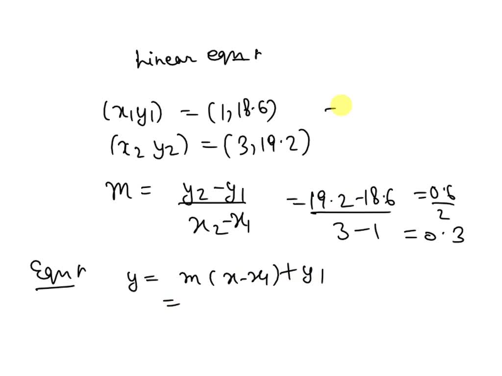 3. Constructiag an equation (model) that gives the