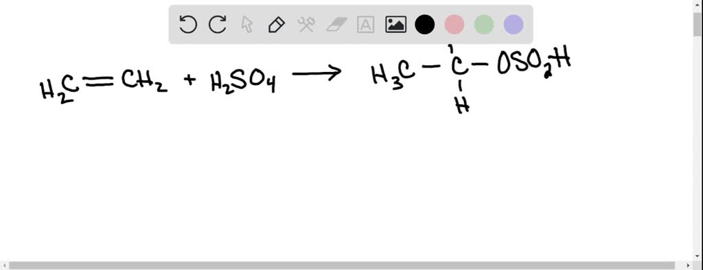 SOLVED a. Write the equation for the following reactions and