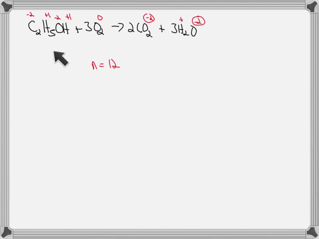 SOLVED A fuel cell designed to react grain alcohol with oxygen has the