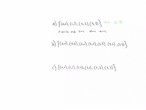 which-these-relations-0-1-2-3-are-equivalence-relations-determine-the-properties-of-an-equivalence-relation-that-others-lack-a-0-0-11-2233-6-0-0-02-20-2223-32-33-0-0-11-12-21-2233-ii-61-edit-51039
