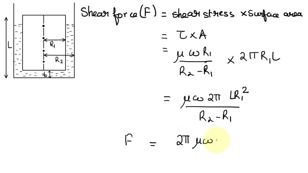 SOLVED The viscosity of liquids can be measured through the use of two