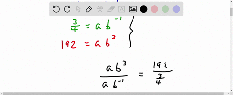 find-a-formula-for-the-exponential-function-passing-through-the-points-1-34-and-3192-y-14721