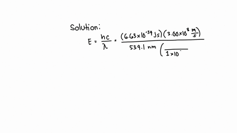 a-photon-has-wavelength-of-5341-nm-how-much-energy-in-kj-does-1-mole-of-this-photon-has-given-h-663-10-34-j-s-c-300-108-ms-na-602-1023-per-mole-43143