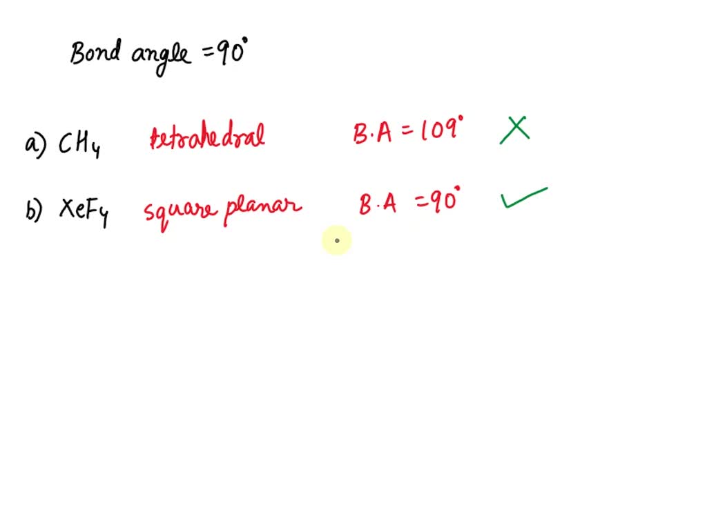 SOLVED Which Of The Following Has 90 Degree Bond Angles For All solved-which-of-the-following-has-90-degree-bond-angles-for-all