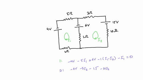 21-using-mesh-analysis-determine-the-current-through-the-5-resistor-for-each-network-of-fig-8109-then-deter-mine-the-voltage-va-4-v-5-1-ww-e1-r1-r5-ww-c-3-www-6-v-e2-10-15-v-r1-4-e1-r3-fig-8-92488