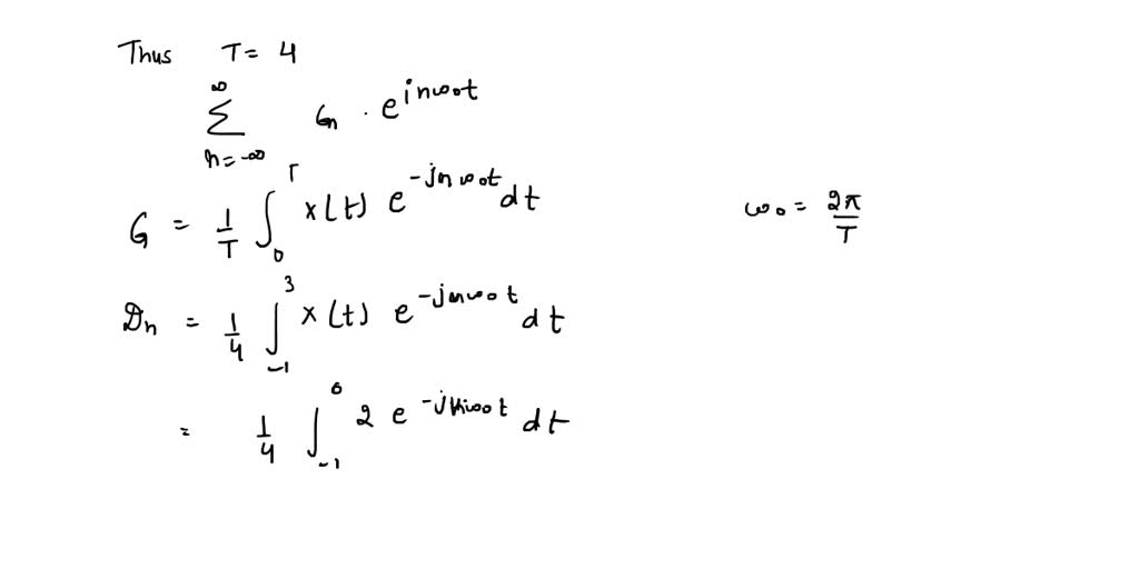 SOLVED: 'Sketch both amplitude and phase spectra for the Fourier series ...