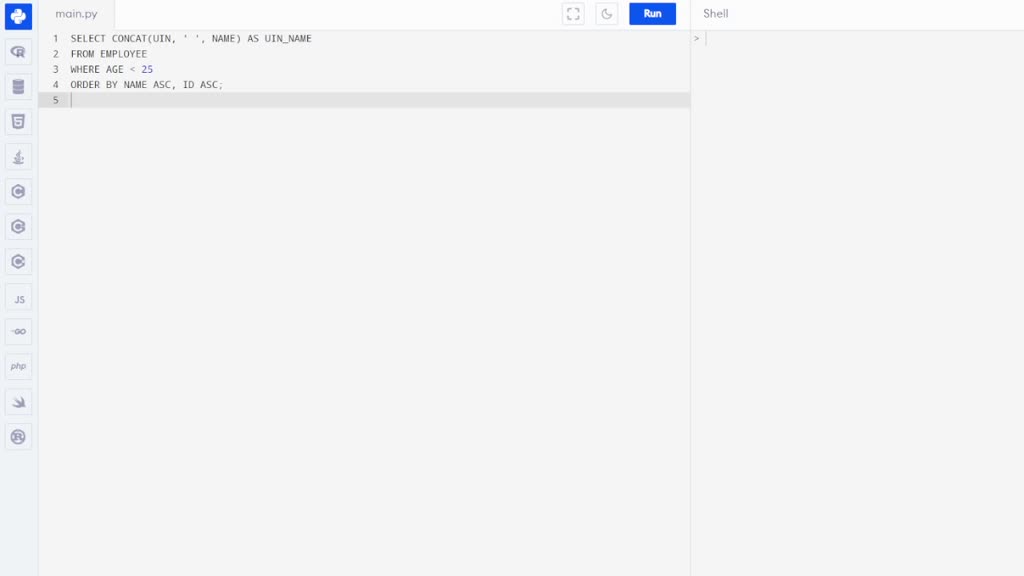 SOLVED: [SQL Week 2 Question 100-008] You need a big scary one. Get a ...