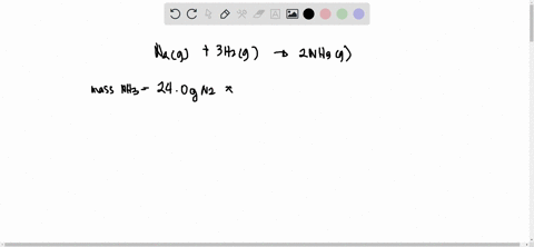 240-g-of-nitrogen-gas-react-with-an-excess-of-hydrogen-gas-to-give-an-actual-yield-of-385-g-nh3-what-is-the-percent-yield-for-this-reaction-n2g3h2g-2nh3g-08368