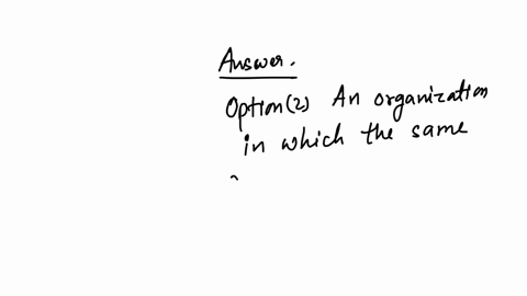 which-of-the-following-organizations-best-demonstrates-webers-characteristic-of-impersonality-in-a-bureaucracy-an-organization-in-which-there-are-different-rules-for-people-with-more-influen-91145