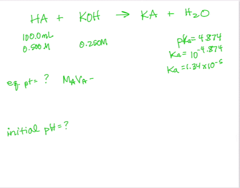 consider-the-titration-of-1000-ml-of-0500-m-propanoic-acid-call-it-ha-with-0250-m-koh-the-pka-of-propanoic-acid-is-4874-at-what-volume-of-koh-will-you-reach-the-equivalence-point-4-b-what-is-53182