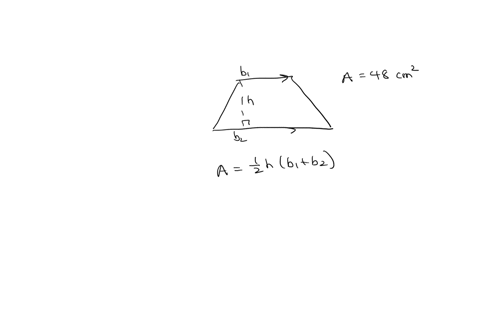 the-area-of-a-trapezoid-is-48-square-centimeters-the-height-is-6-centimeters-and-one-base-is-3-times-the-length-of-the-other-base-what-are-the-lengths-of-the-bases-91408