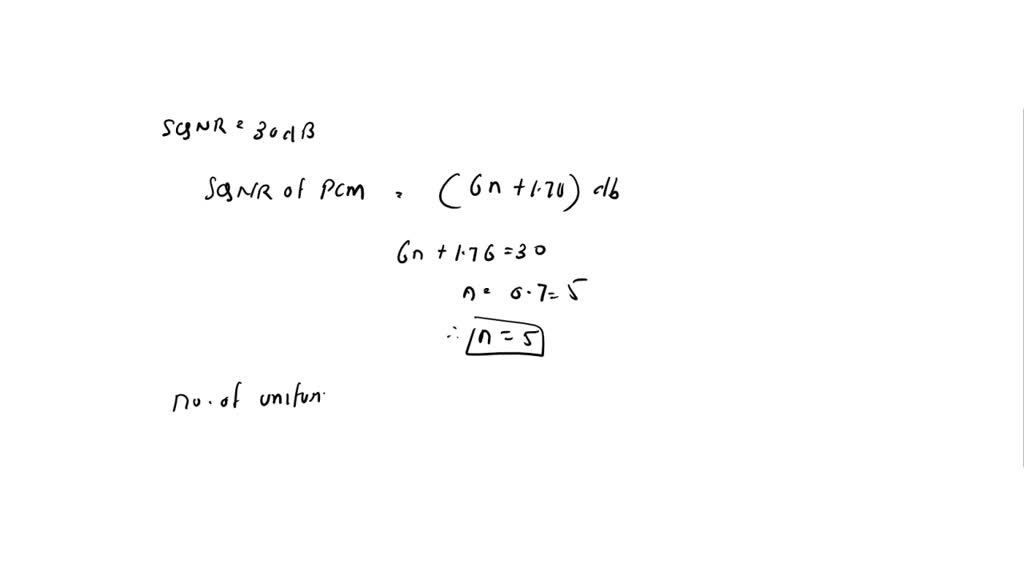 Consider an audio signal with spectral components limited to the