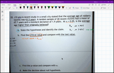 10-10-pts-a-recent-study-in-a-small-city-stated-that-the-average-age-f-robbery-victims-was-635-years_-a-random-sample-of-20-recent-victims-had-a-mean-of-637-years-and-a-standard-deviation-of-36385