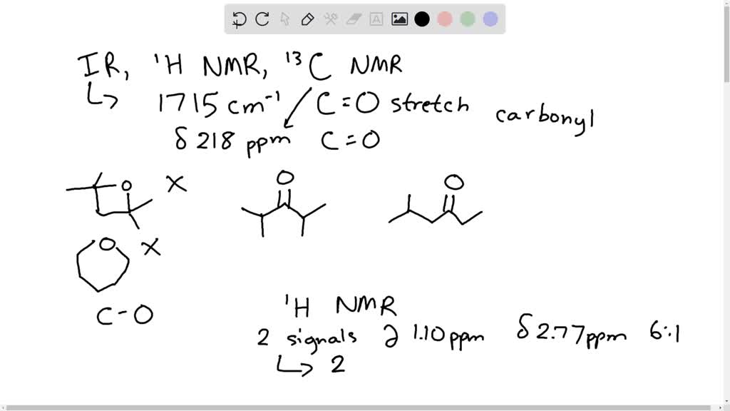 SOLVED: Question 18 (4 points) A compound with molecular formula C7H14O ...