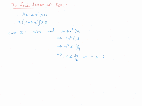 let-fx-ln3x-x-3-4-find-numbers-x-in-the-domain-of-f-for-which-the-tangent-line-is-horizontal-23785