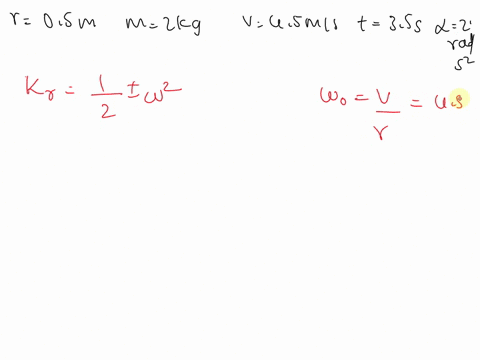 a-hoop-radius-05m-with-a-mass-of-20-kg-is-rolling-without-slipping-along-a-horizontal-surface-with-a-speed-of-45-ms-what-is-the-rotational-kinetic-energy-of-the-hoop-after-3-sec-if-the-angul-22814