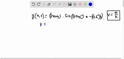 use-the-wave-equation-to-find-the-speed-of-a-wave-given-by-yx-t200-mathrmmmleftleft20-mathrmm-1rig-2-34508