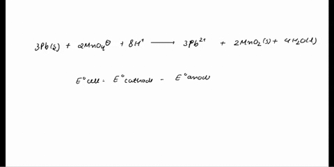 an-electrochemical-cell-is-based-on-the-following-two-half-reactions-oxidation-pbs-pb2aq025m2e-e-013-v-reduction-mno4aq180m4haq24m3emno2s2h2ol-e168v-compute-the-cell-potential-at-25-c-72276
