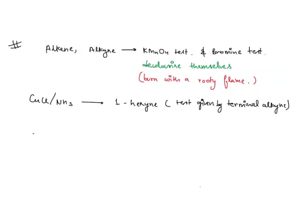 SOLVED EXPERIMENT Data and Report Sheet HYDROCARBONS A.Reaction with