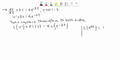 using-laplace-transform-solve-the-differential-equation-dy-5y-4e-y0-2-dt-36423