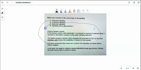 biology-homework-review-match-each-scenario-to-the-correct-type-of-cell-signaling-1-paracrine-signaling-2-endocrine-signaling-3-autocrine-signaling-4-signaling-across-gap-junctions-group-of-68446