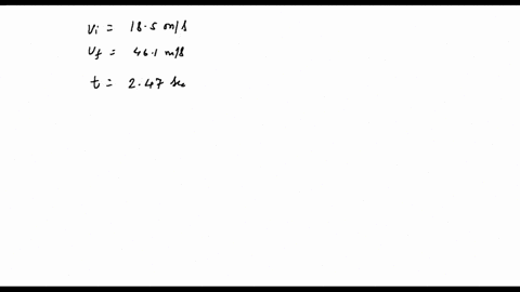 a-race-car-accelerates-uniformly-from-185-ms-to-461-ms-in-247-seconds-a-determine-the-acceleration-of-the-car-b-what-is-the-direction-of-the-cars-acceleration-according-to-your-answer-in-par-30876