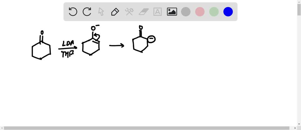 Solved: Draw The Product Of The Given Reaction Sequence. Si 1 Lda, Thf 2