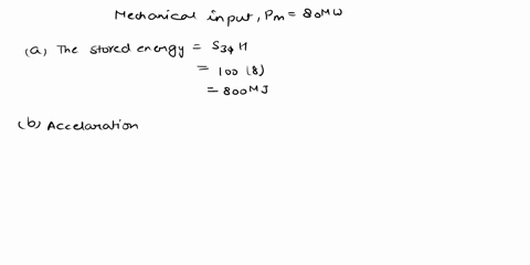 a 200 mva 11kv 50hz 4 pole turbo generator as an inertia constant of ...