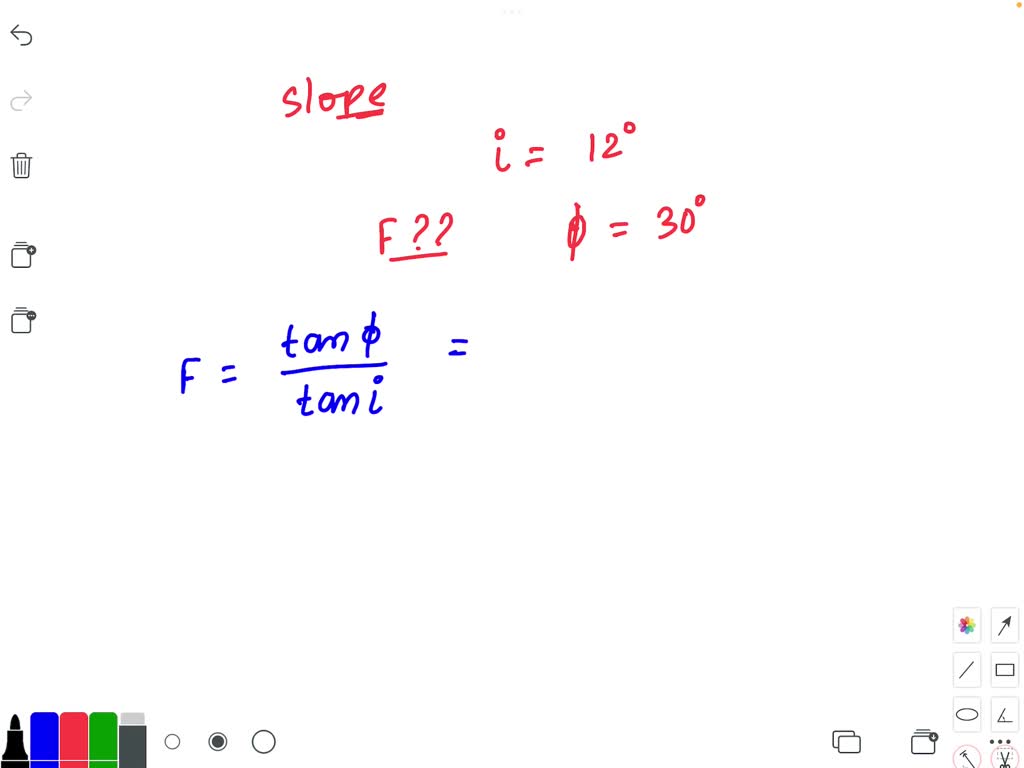 solved-a-long-natural-slope-of-cohesionless-soil-is-inclined-at-120