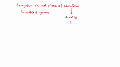 an-irregularly-shaped-piece-of-aluminum-al-has-a-mass-of-719-grams-what-is-the-volume-in-cm-of-this-piece-of-aluminum-if-its-density-is-270-glcm-39284